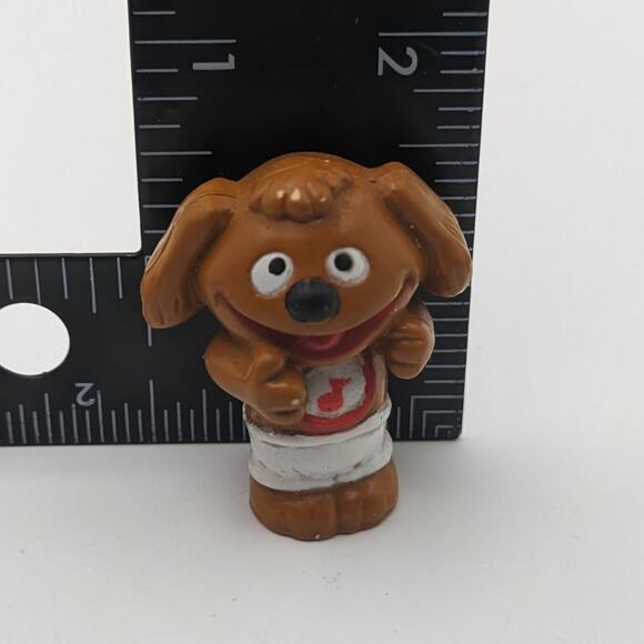 Muppet Babies Baby Rowlf Rare PVC Figure Jum Henson Cartoon Toy Rolf - Picture 7 of 7